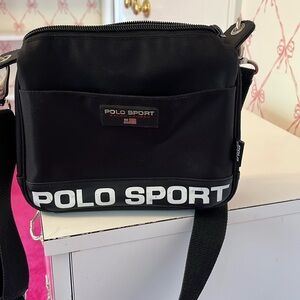 Ralph Lauren, polo sport gorgeous Crossbody bag. Vintage 1990s.